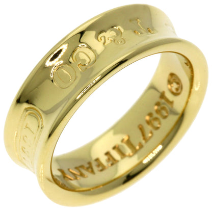 TIFFANY&Co. 1837 Ring K18 Yellow Gold Ladies [Used]