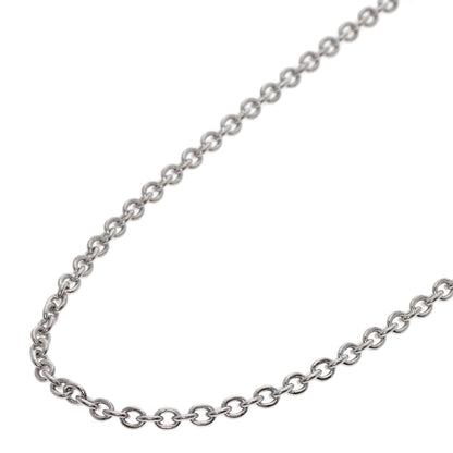 BVLGARI Chain 17.7" Necklace K18 White Gold Ladies [Used]