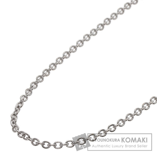 BVLGARI Chain 17.7" Necklace K18 White Gold Ladies [Used]