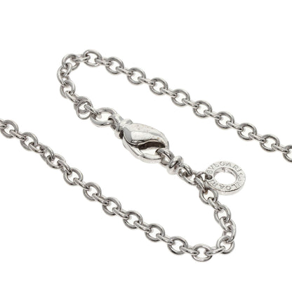 BVLGARI Chain 17.7" Necklace K18 White Gold Ladies [Used]