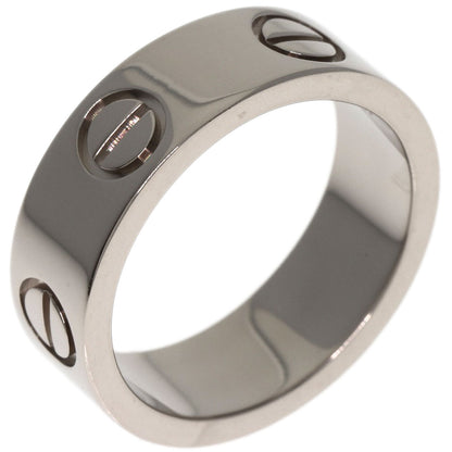 CARTIER love ring #46 Ring K18 White Gold Ladies [Used]