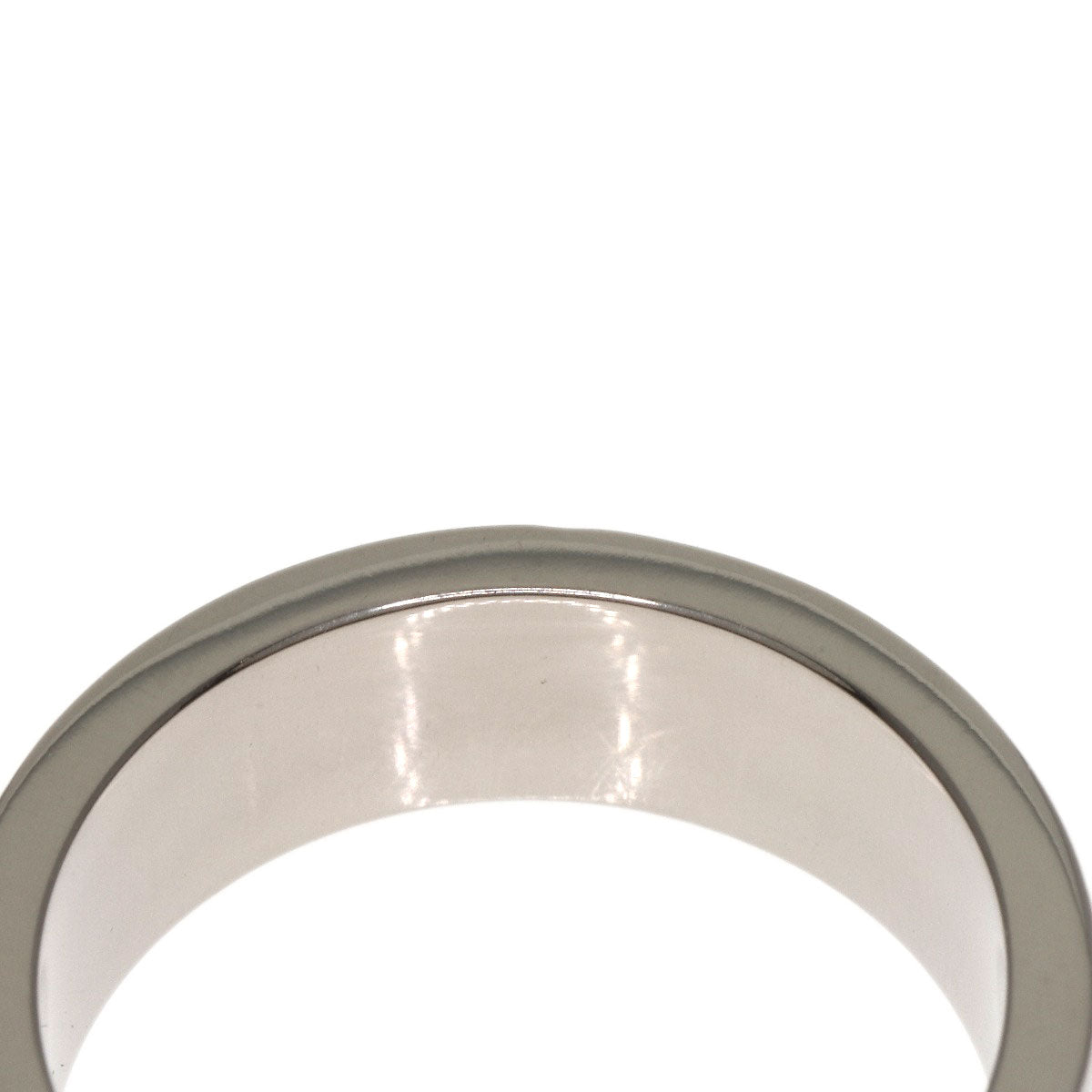 CARTIER love ring #46 Ring K18 White Gold Ladies [Used]