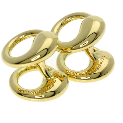 TIFFANY&Co.   cuffs Eternal circle K18 Yellow Gold mens