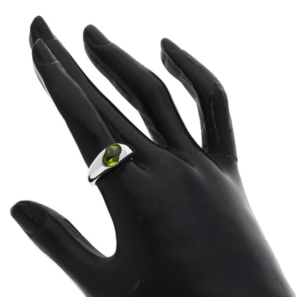 Chaumet   Ring Varg Peridot K18 White Gold Ladies