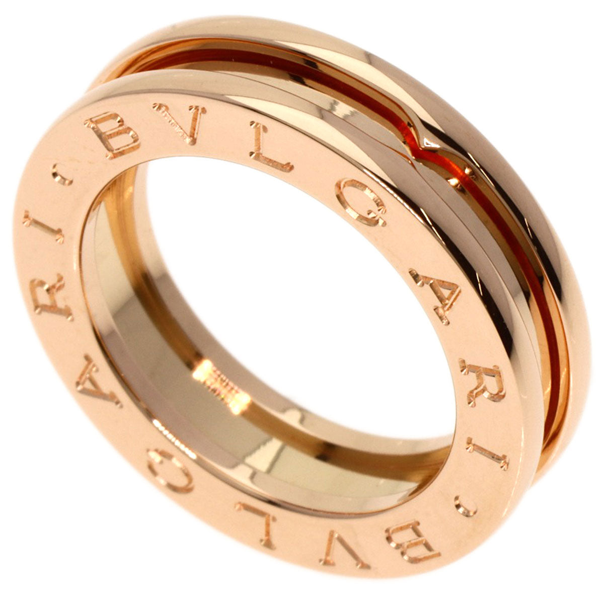 BVLGARI   Ring B-zero1 B-zero1 1 band XS #47 K18 Pink Gold Ladies