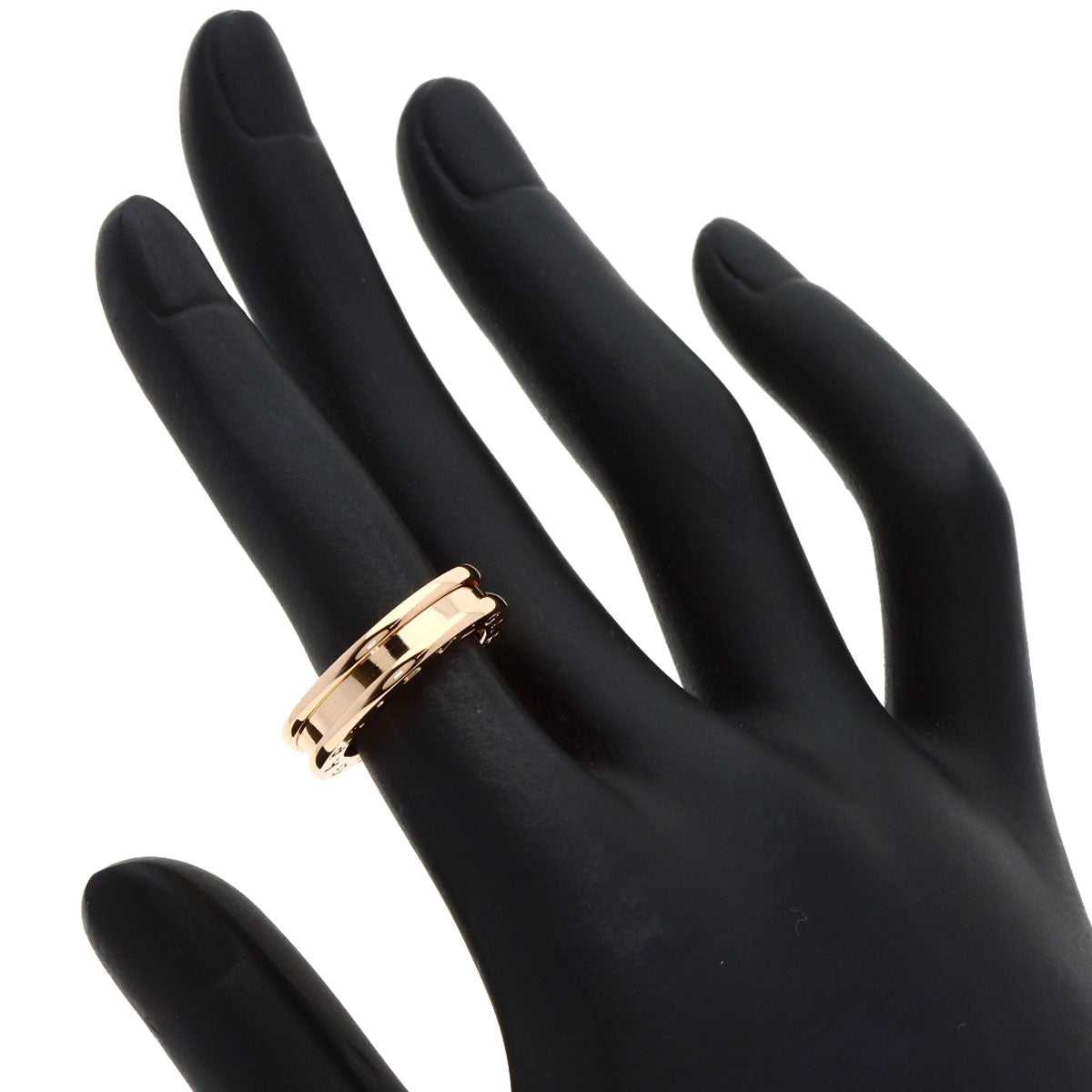 BVLGARI   Ring B-zero1 B-zero1 1 band XS #47 K18 Pink Gold Ladies