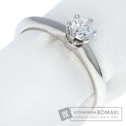 TIFFANY&Co. Solitaire Diamond Ring Platinum PT950 Ladies [Used]