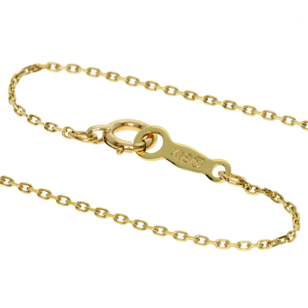 MIKIMOTO Akoya Pearl Pearl Diamond Necklace K18 Yellow Gold Ladies [Used]