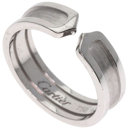 CARTIER   Ring C2 Ring SM #62 K18 White Gold Ladies