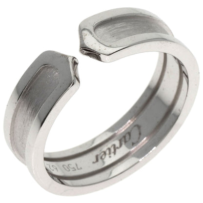 CARTIER   Ring C2 Ring SM #62 K18 White Gold Ladies