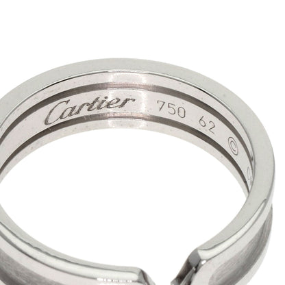 CARTIER   Ring C2 Ring SM #62 K18 White Gold Ladies