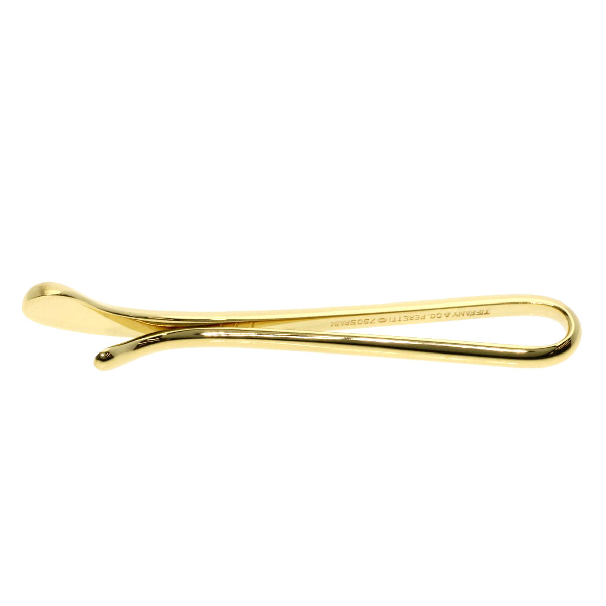 TIFFANY&Co.   Tie pin Teardrop tie bar K18 Yellow Gold mens