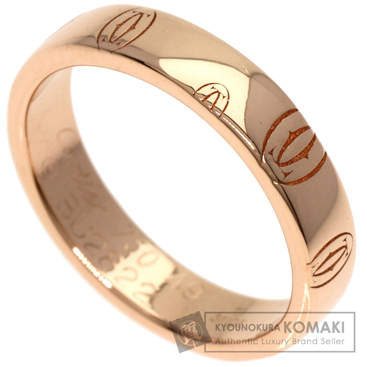 CARTIER   Ring Happy birthday # 49 K18 Pink Gold Ladies