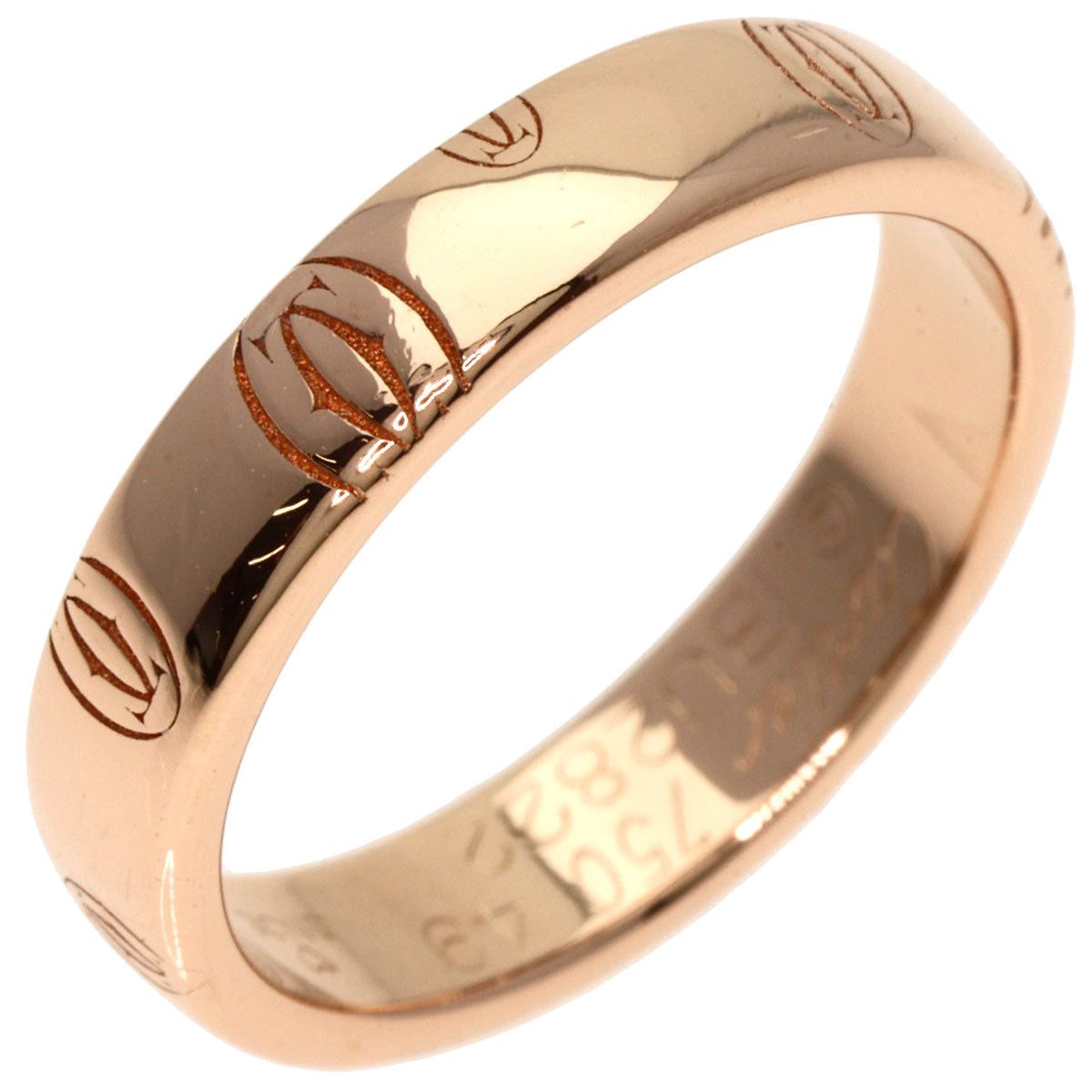 CARTIER   Ring Happy birthday # 49 K18 Pink Gold Ladies