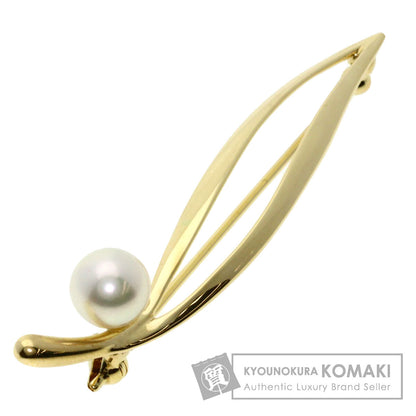 MIKIMOTO   Brooch Pearl Pearl K14 Yellow Gold Ladies