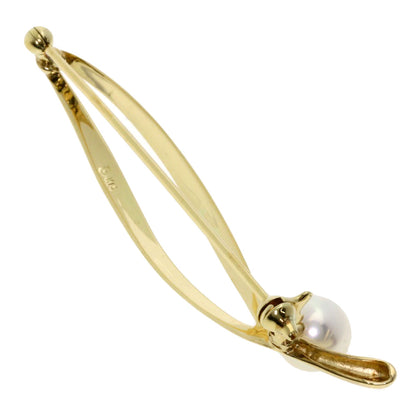 MIKIMOTO   Brooch Pearl Pearl K14 Yellow Gold Ladies