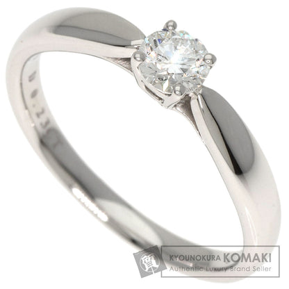 TIFFANY&Co. Harmony Solitaire Diamond Ring Platinum PT950 Ladies [Used]