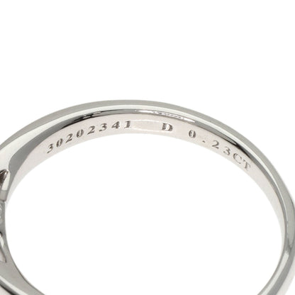 TIFFANY&Co. Harmony Solitaire Diamond Ring Platinum PT950 Ladies [Used]