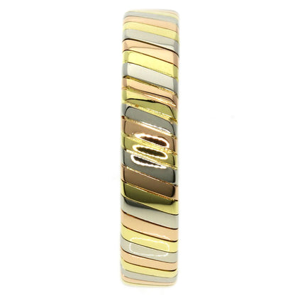 BVLGARI   Ring Tubogas K18 Yellow Gold 18K Pink GoldLadies