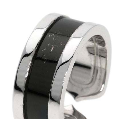 CARTIER   Ring C2 Black Lacquer #51 K18 White Gold Ladies