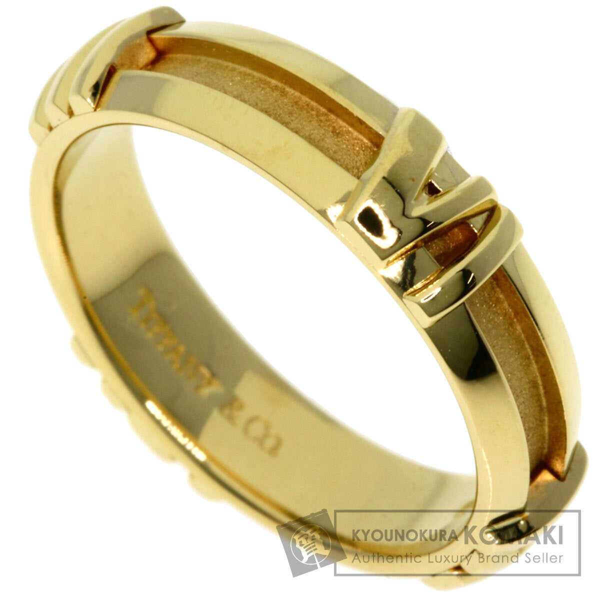 TIFFANY&Co.   Ring Atlas K18 Yellow Gold Ladies