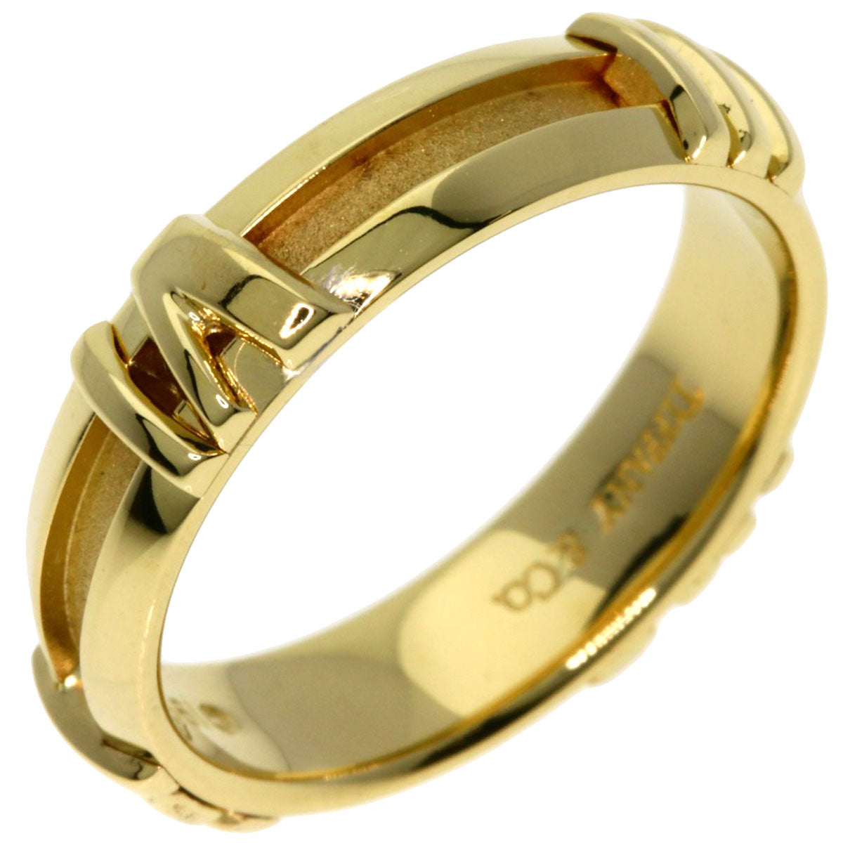 TIFFANY&Co.   Ring Atlas K18 Yellow Gold Ladies