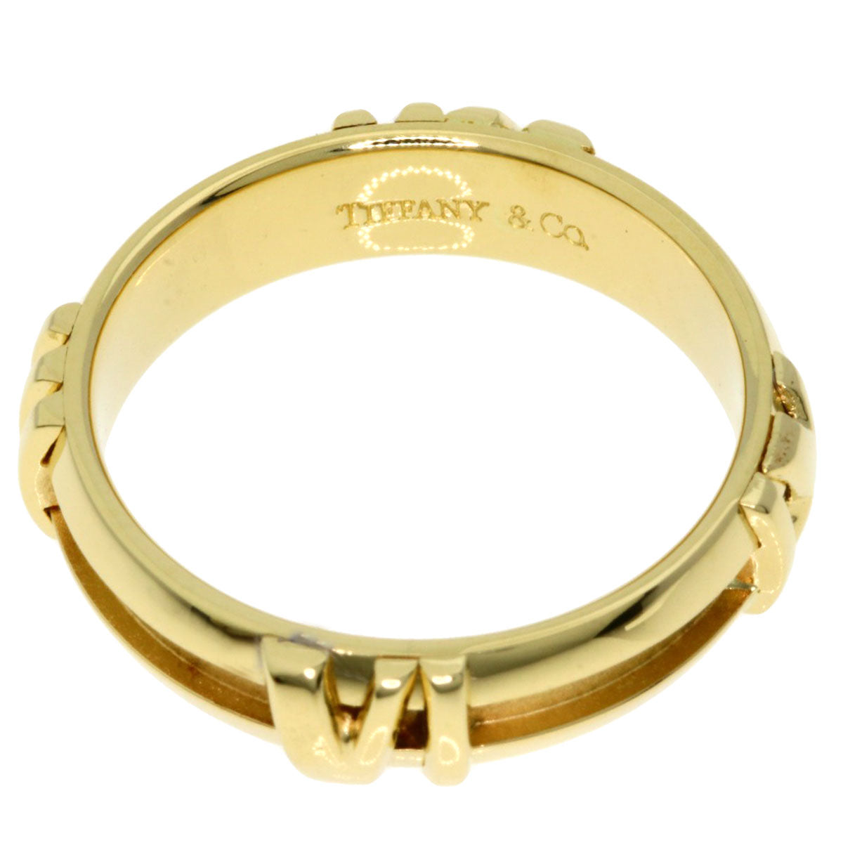 TIFFANY&Co.   Ring Atlas K18 Yellow Gold Ladies