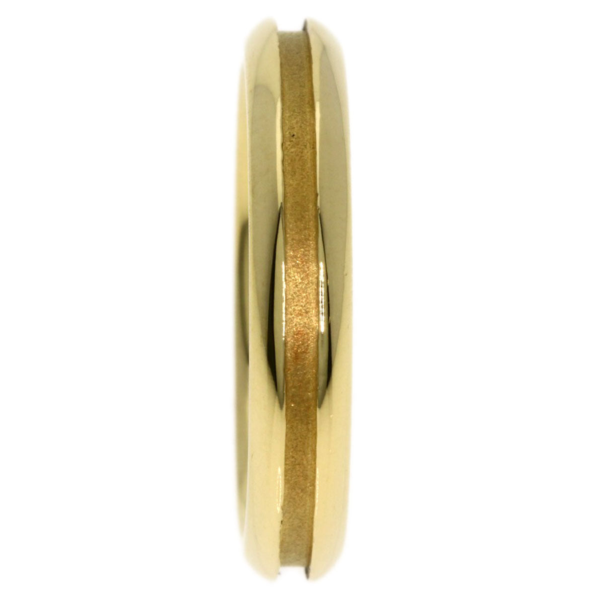 TIFFANY&Co.   Ring Grooved K18 Yellow Gold Ladies