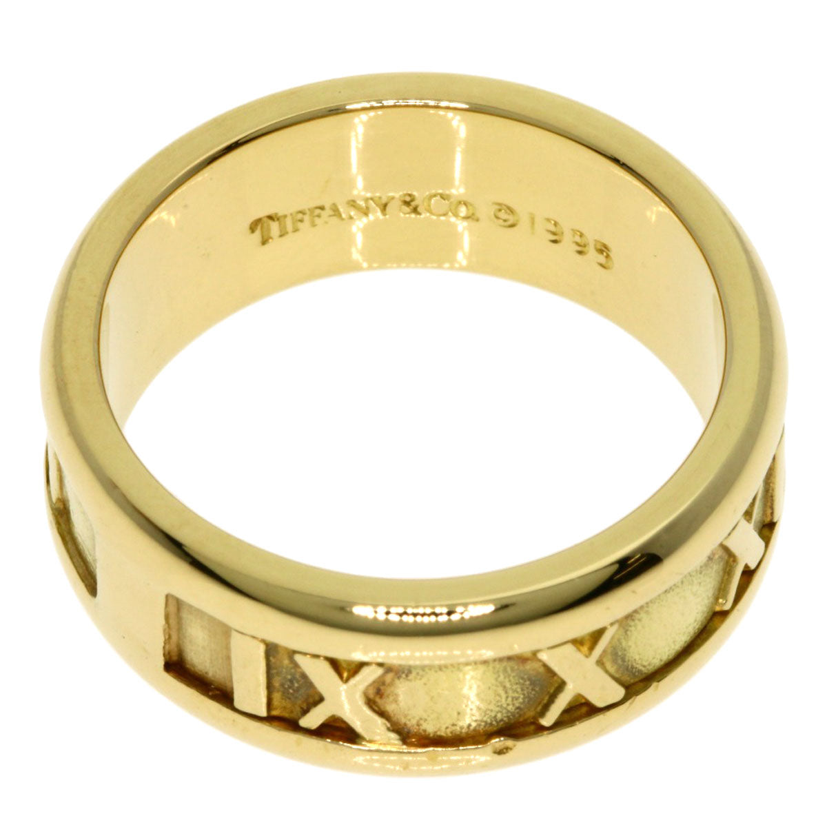 TIFFANY&Co.   Ring Atlas K18 Yellow Gold Ladies