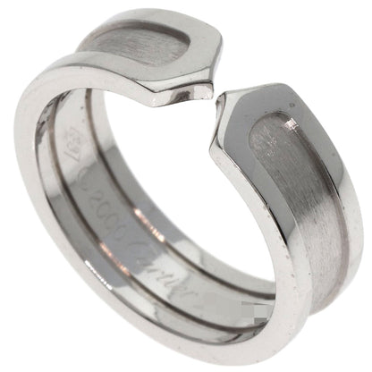 CARTIER   Ring C2 Ring SM #54 K18 White Gold Ladies
