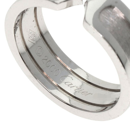 CARTIER   Ring C2 Ring SM #54 K18 White Gold Ladies
