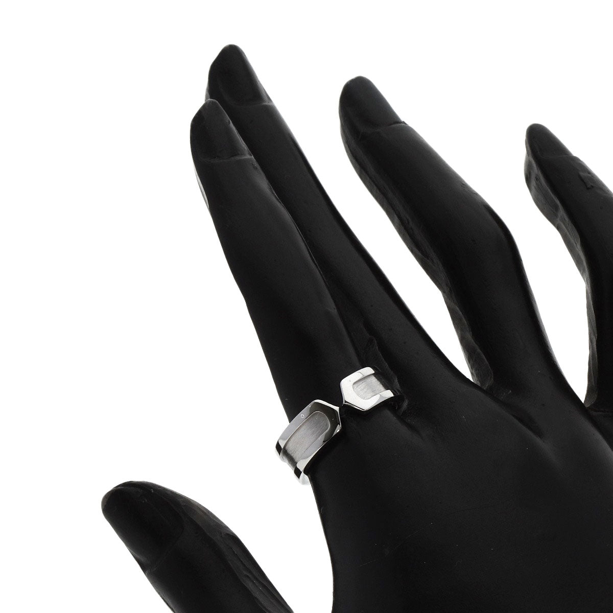 CARTIER   Ring C2 Ring SM #54 K18 White Gold Ladies