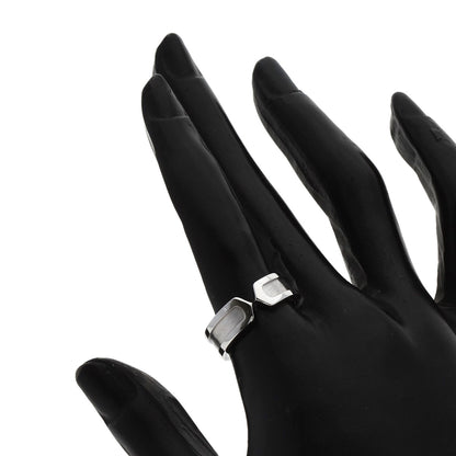 CARTIER   Ring C2 Ring SM #54 K18 White Gold Ladies
