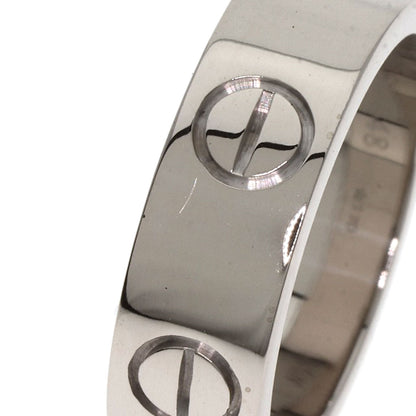 CARTIER love ring #48 Ring K18 White Gold Ladies [Used]
