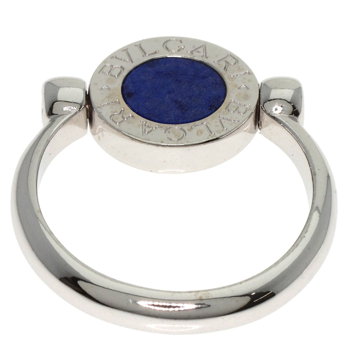 BVLGARI   Ring BVLGARI BVLGARI Flip Ring Lapis Lazuli & Azure stone Onyx K18 White Gold Ladies