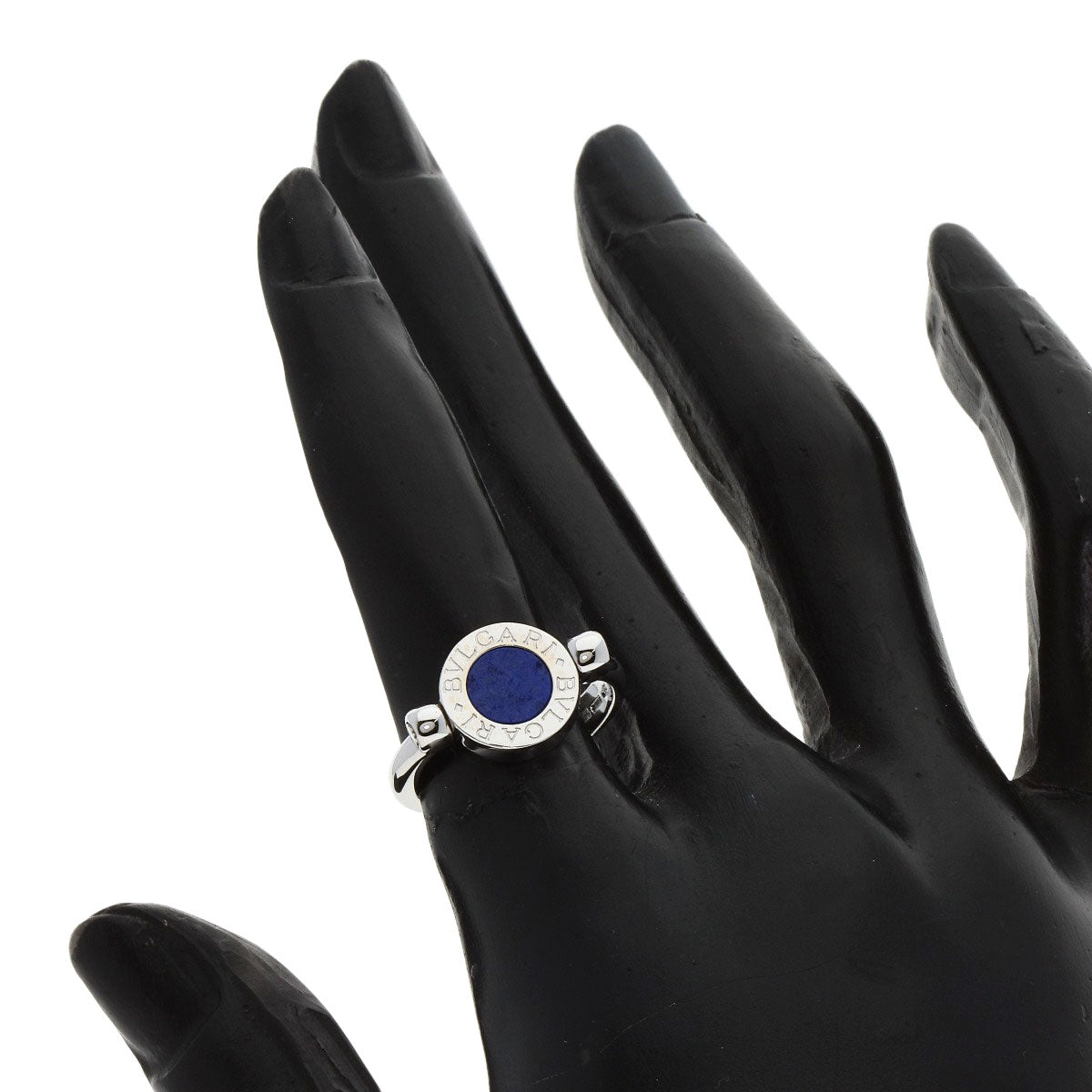 BVLGARI   Ring BVLGARI BVLGARI Flip Ring Lapis Lazuli & Azure stone Onyx K18 White Gold Ladies
