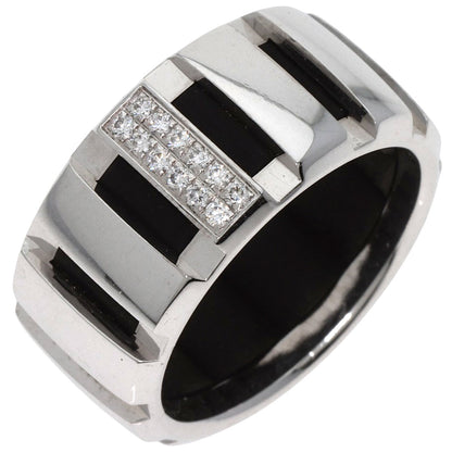 Chaumet   Ring Class One Diamond MM K18 White Gold Ladies