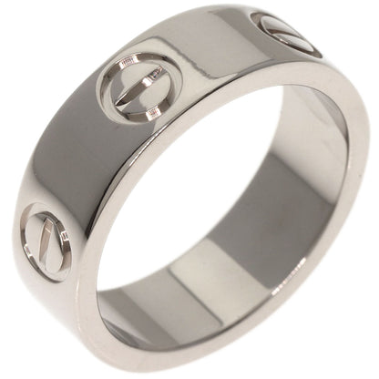 CARTIER   Ring love ring #48 K18 White Gold Ladies