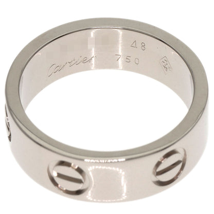 CARTIER   Ring love ring #48 K18 White Gold Ladies
