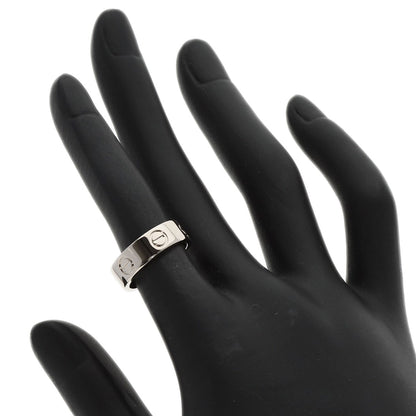 CARTIER   Ring love ring #48 K18 White Gold Ladies