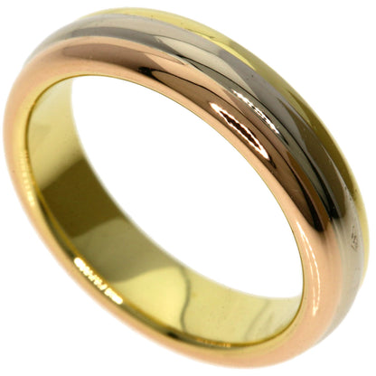 CARTIER Three colors # 47 Ring K18 Yellow Gold K18 White GoldLadies [Used]