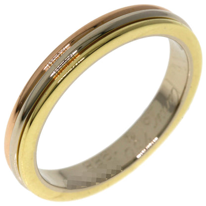 CARTIER Three colors # 49 Ring K18 Yellow Gold K18 White GoldLadies [Used]