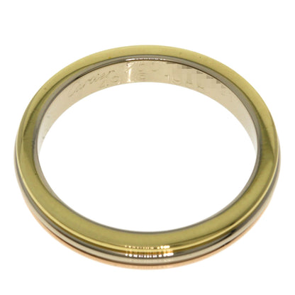 CARTIER Three colors # 49 Ring K18 Yellow Gold K18 White GoldLadies [Used]