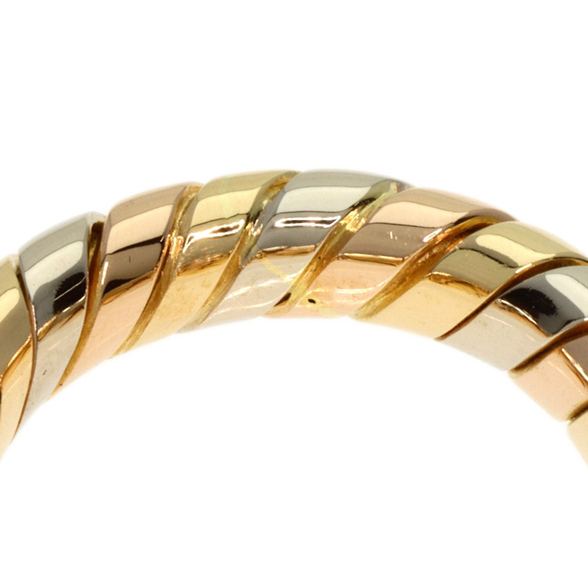 BVLGARI   Ring Tubogas K18 Yellow Gold 18K Pink GoldLadies