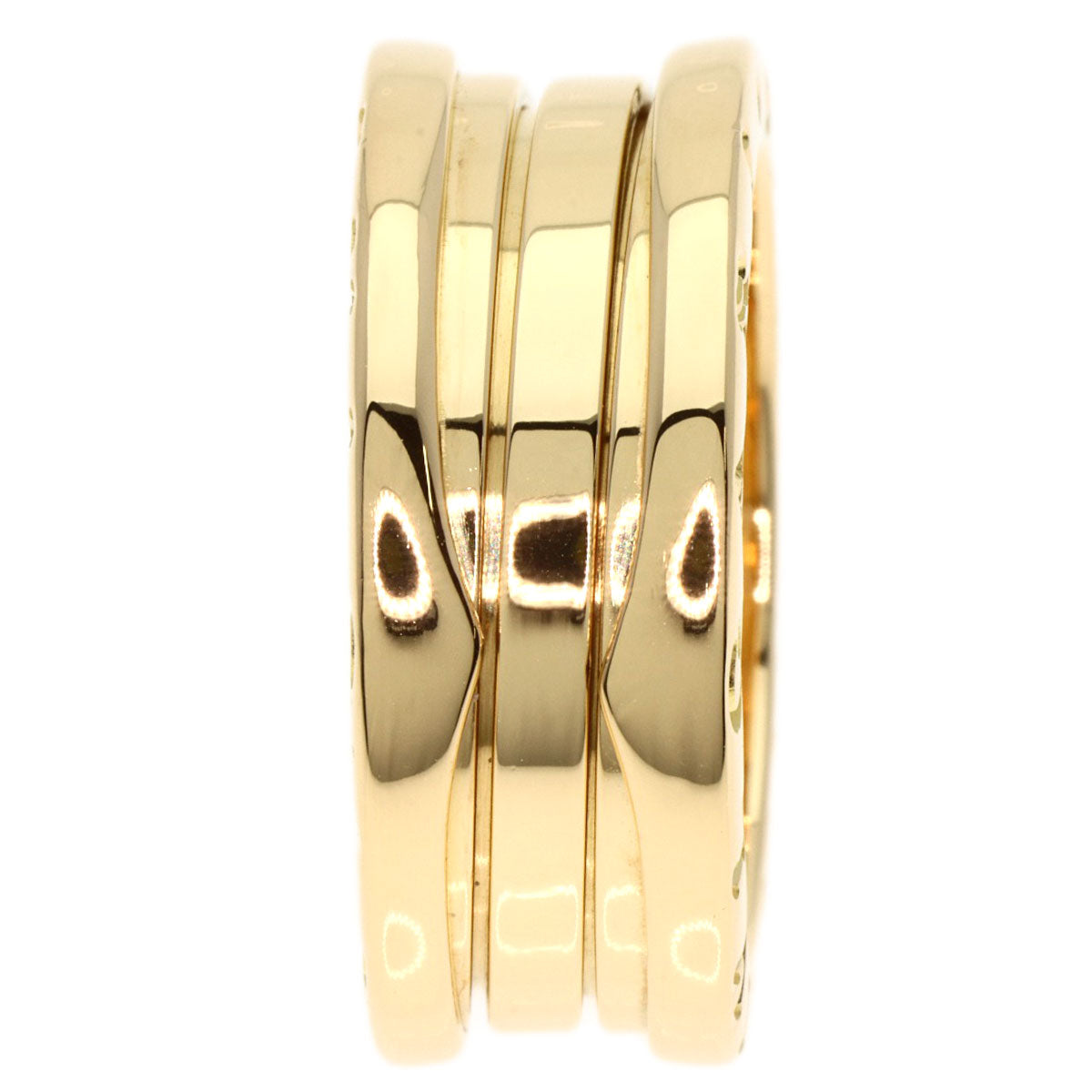 BVLGARI   Ring B.zero1 2 band S #55 K18 Yellow Gold Ladies