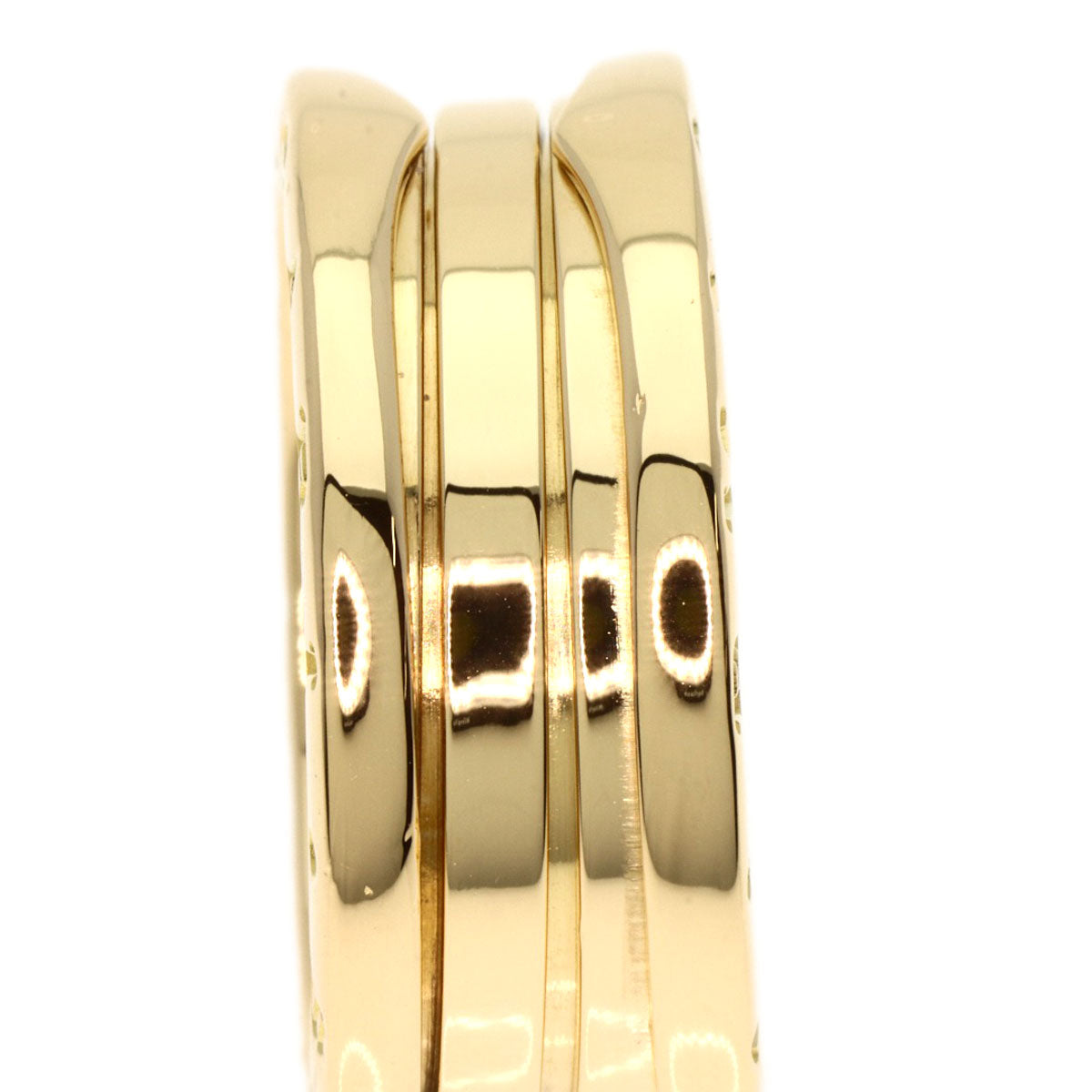 BVLGARI   Ring B.zero1 2 band S #55 K18 Yellow Gold Ladies