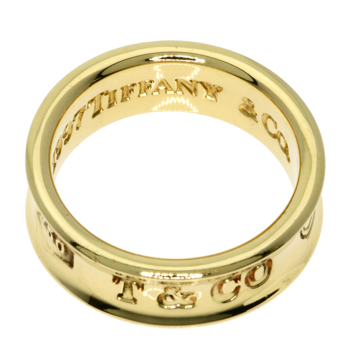 TIFFANY&Co.   Ring 1837 K18 Yellow Gold Ladies