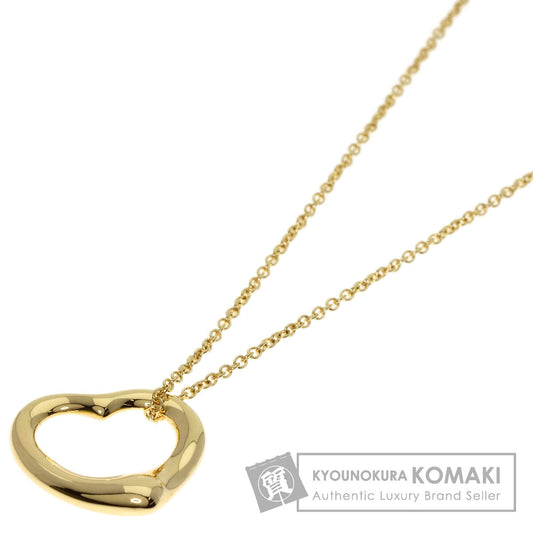 TIFFANY&Co.   Necklace Open heart K18 Yellow Gold Ladies