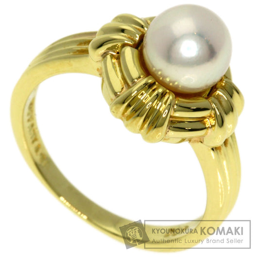 TIFFANY&Co.   Ring Akoya pearl Pearl K18 Yellow Gold Ladies