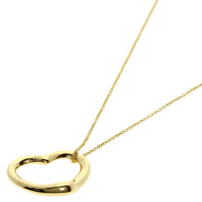 TIFFANY&Co.   Necklace Open heart K18 Yellow Gold Ladies